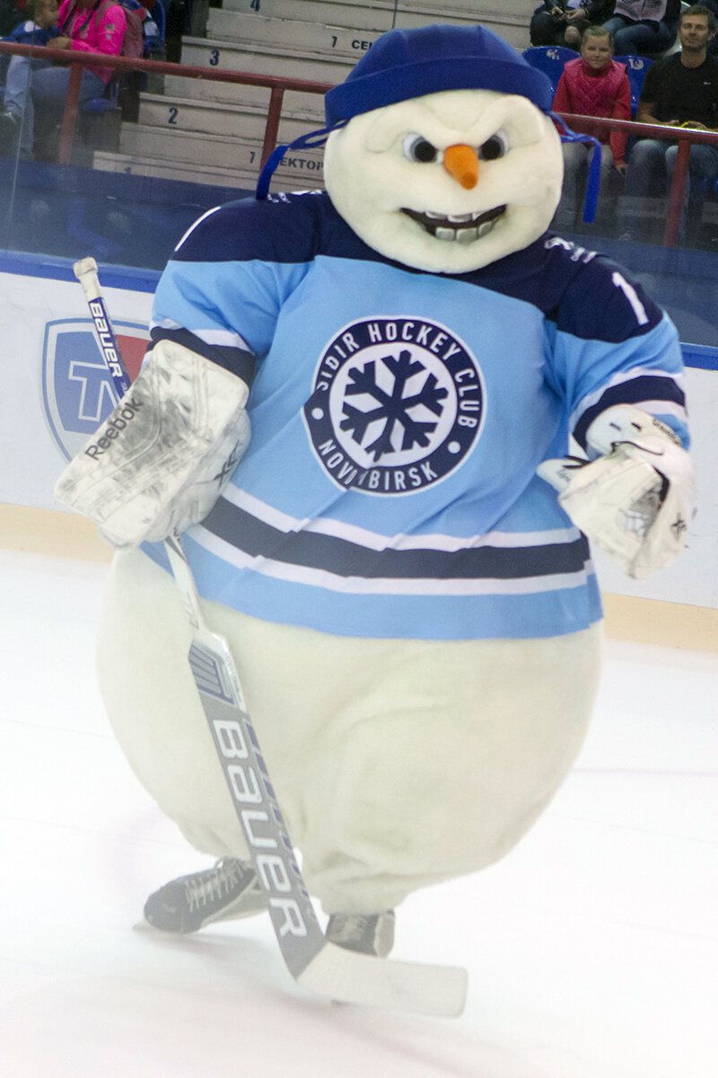 Талисман клуба. Я считаю самый лучший в КХЛ.