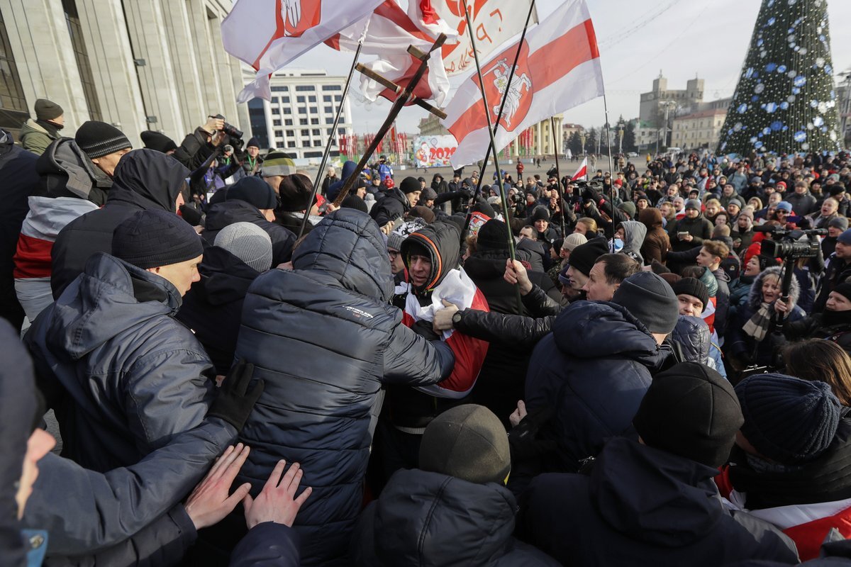 Протесты в Беларуси. Яндекс