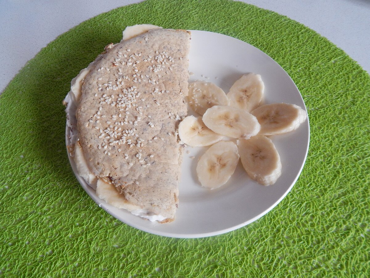 Добрый день!  Хочу поделиться с Вами своим завтраком, который помогает мне худеть, это отличная замена овсяной каши, которую не все любят, в том числе и я) Для этого нам понадобится