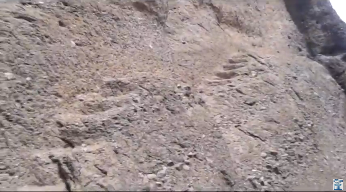 ступени, оставшиеся со времен монахов-отшельников