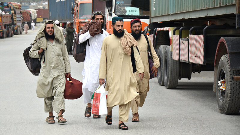АФГАНСКИЕ БЕЖЕНЦЫ. ФОТО: HUSSAIN ALI / GLOBALLOOKPRESS 