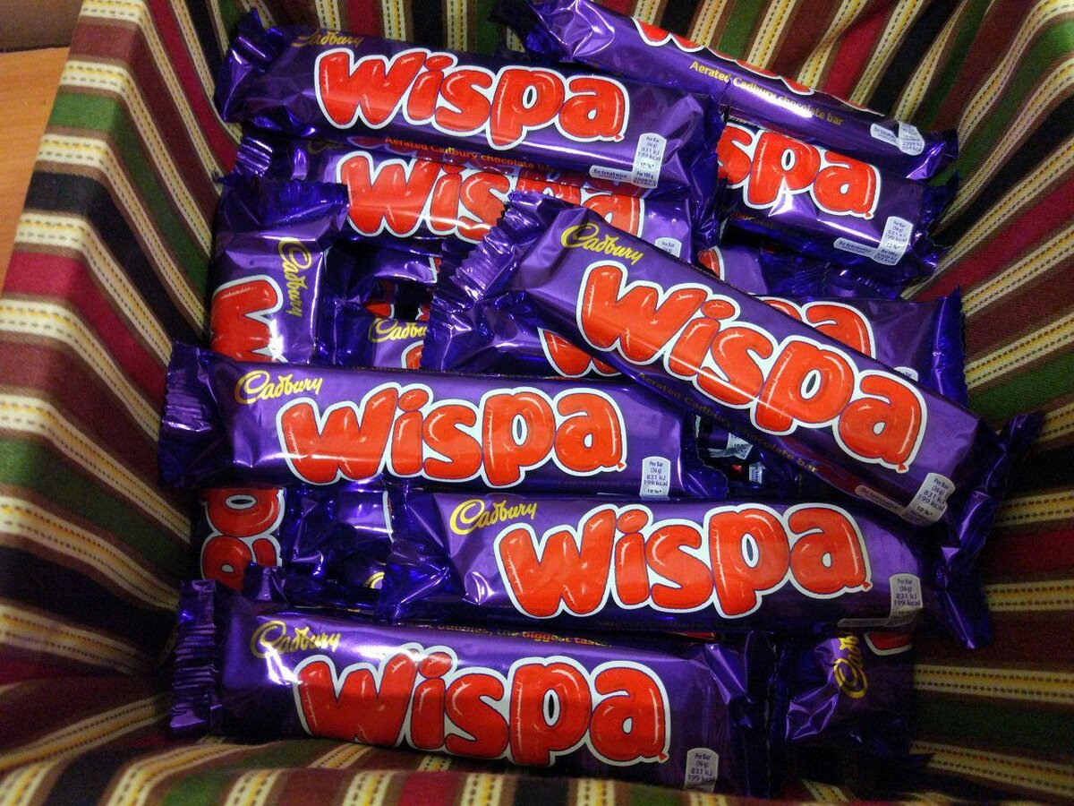 Шоколад Wispa из 90х