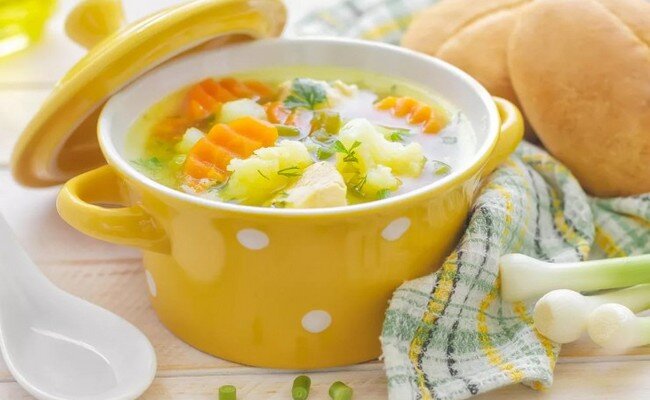 Суп с фрикадельками для малышей от 1 года + вариации