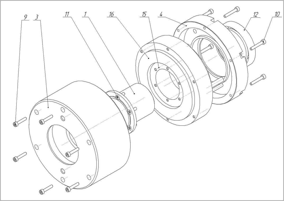 SolidWorks. Вид с разнесенными частями (Разнесенный вид) в сборках - YouTube