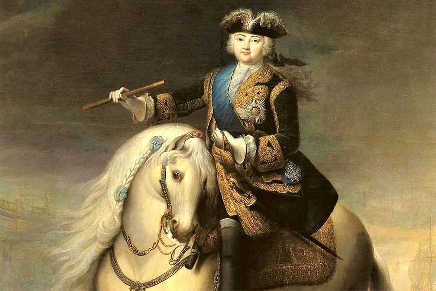 Один из портретов Елизаветы Петровны.
