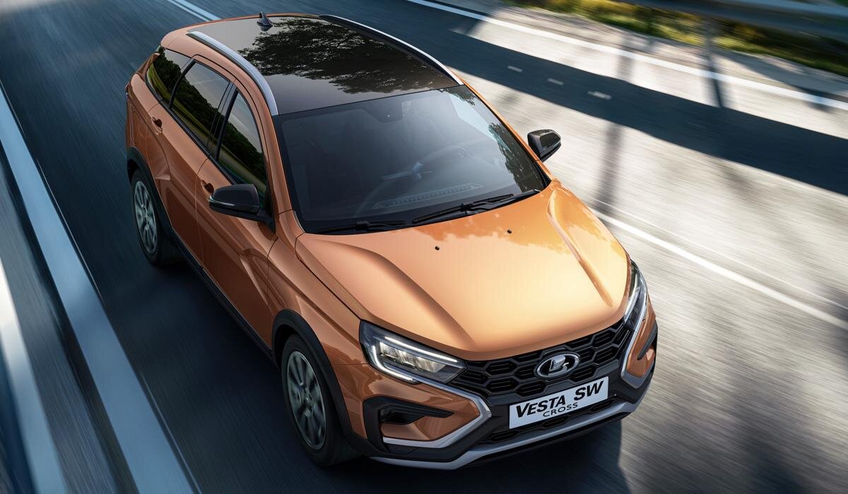    Фото новой машины Lada Vesta NG