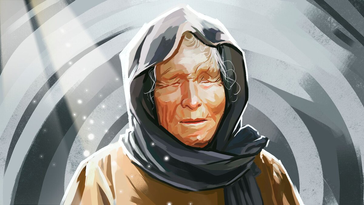 Ванга арт. Провидица Ванга. Ванга молодая.