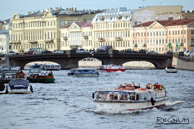    Река Фонтанка Дарья Драй © ИА REGNUM