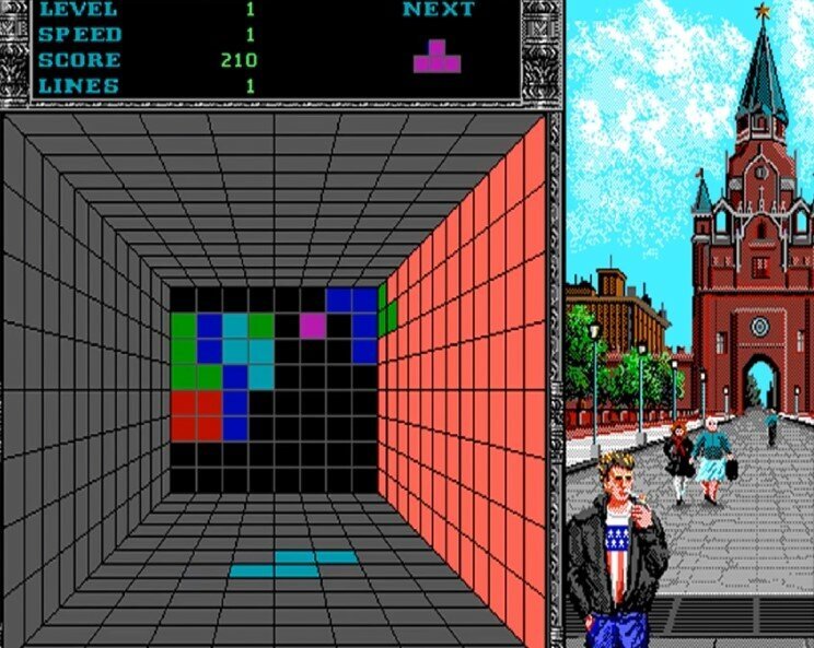  В 1984 году советский программист Алексей Пажитнов создал одну из самых успешных компьютерных игр - "Tetris".