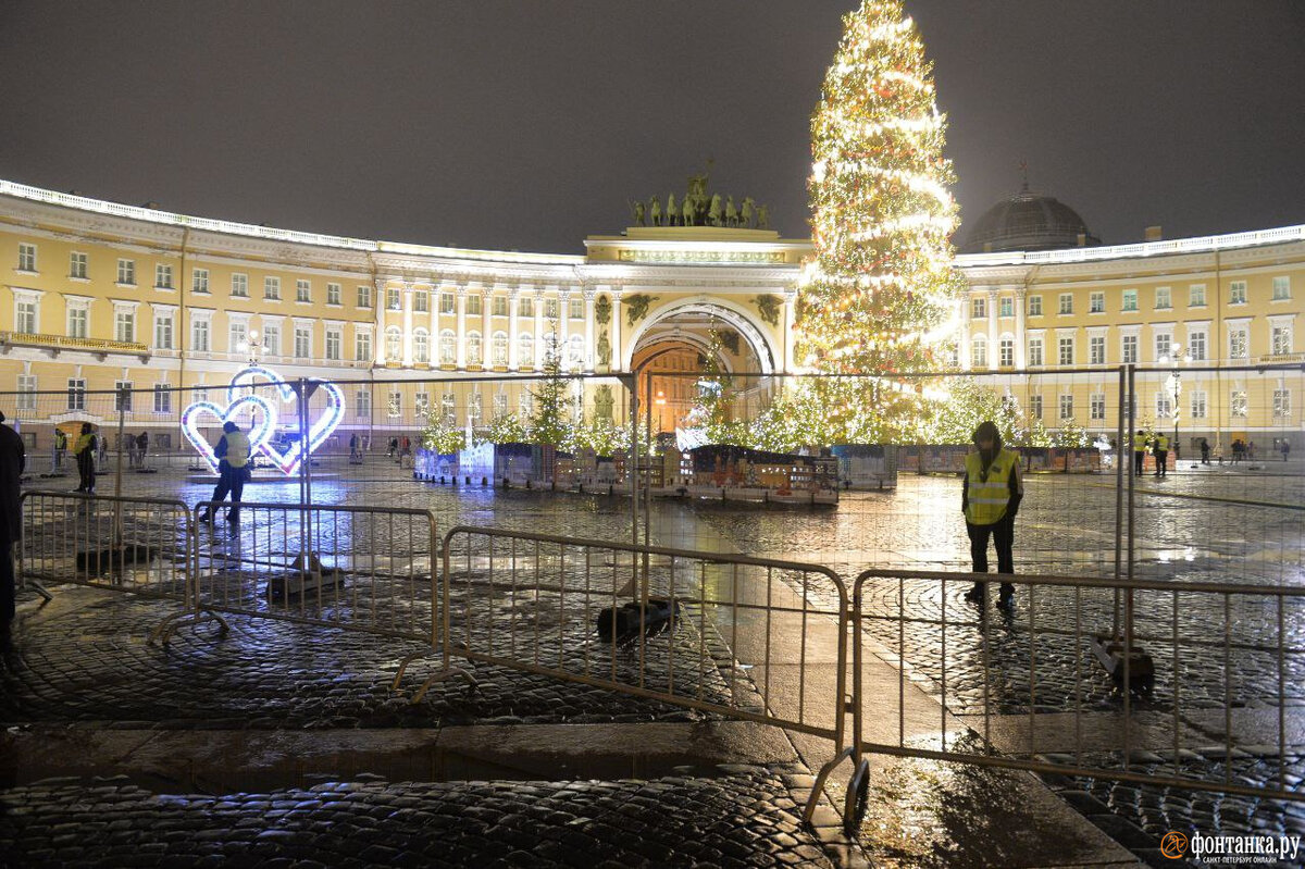 новогодний петербург фото