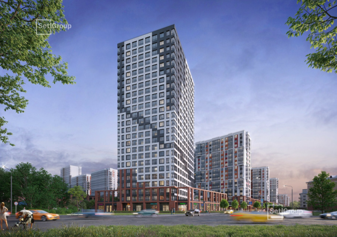 ЖК «Стрижи-2». Рендер застройщика и реальные фото. Листайте карусель.