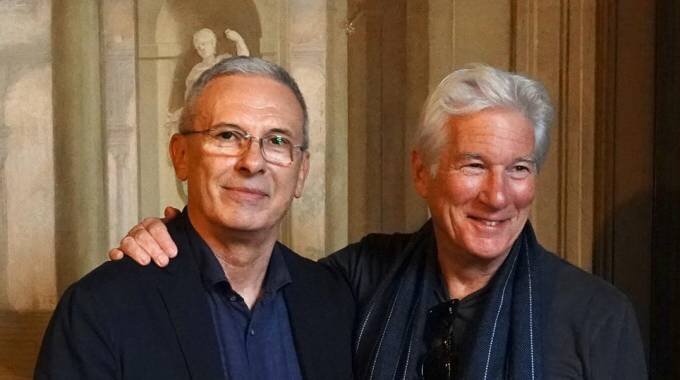 Пиппо Дзеффирелли и Ричард Гир