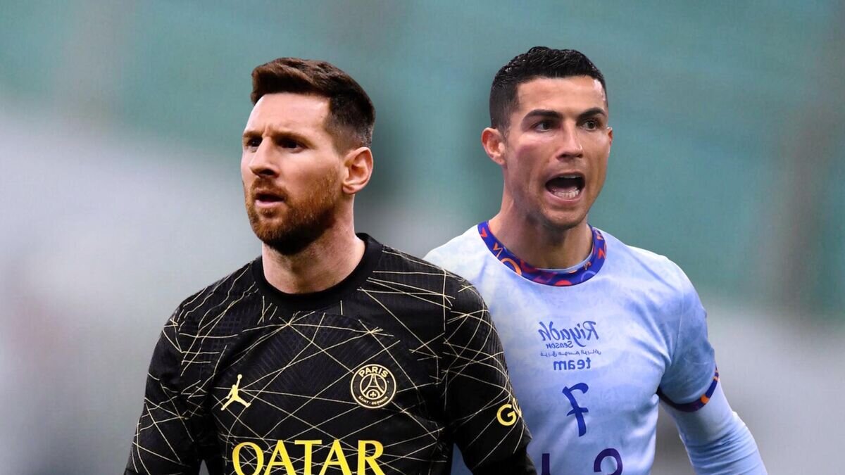    Лионель Месси и Криштиану Роналду© Иллюстрация РИА Новости . AFP / FRANCK FIFE, Социальные сети ПСЖ