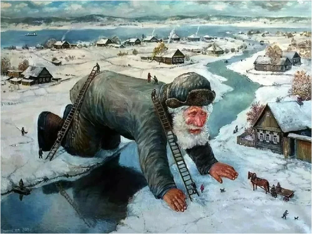 Картина художника Леонида Баранова