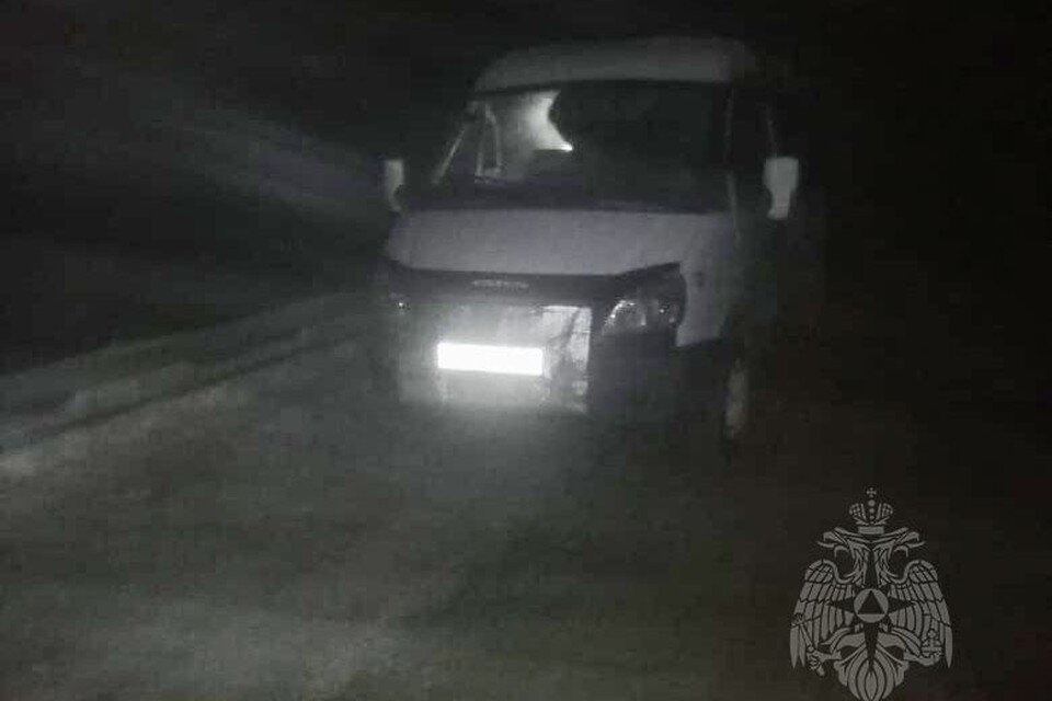     Автомобиль замерз и не смог дальше двигаться  пресс-службы ГУ МЧС по Алтайскому краю