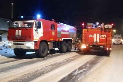    Ликвидация пожара в жилом доме в городском округе Клин © Сайт Главного управления МЧС России по Московской области
