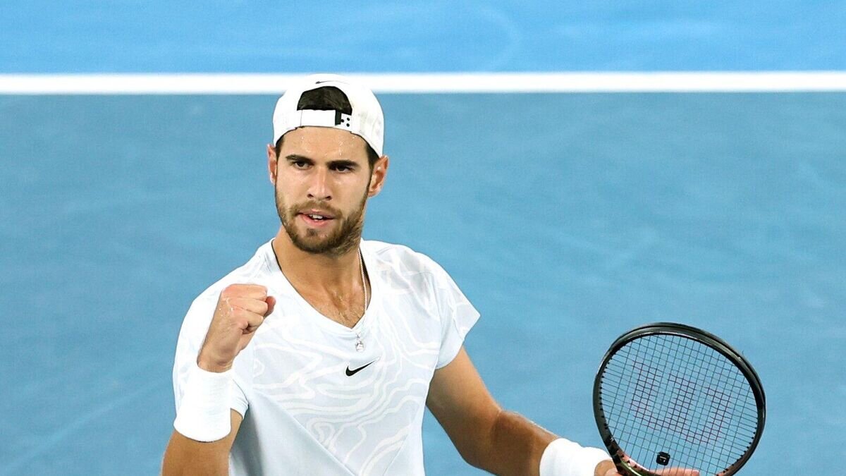    Карен Хачанов© Фото : Twitter Australian Open