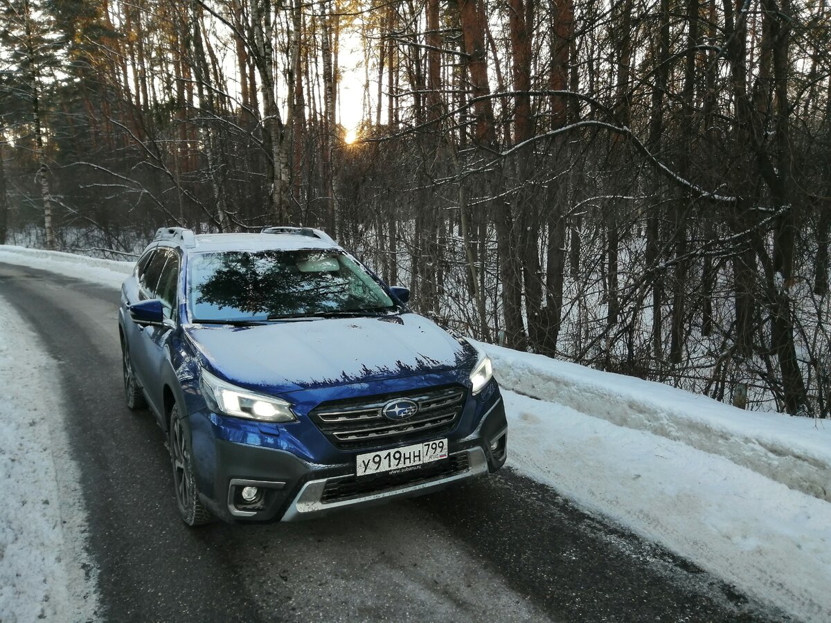     Побоку мороз: за новогодней форелью на кроссовере Subaru Outback фото АвтоВзгляд