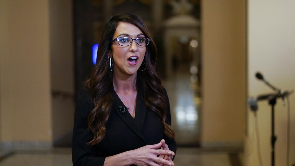    Член Палаты представителей США от Республиканской партии Лорен Боберт© AP Photo / Carolyn Kaster