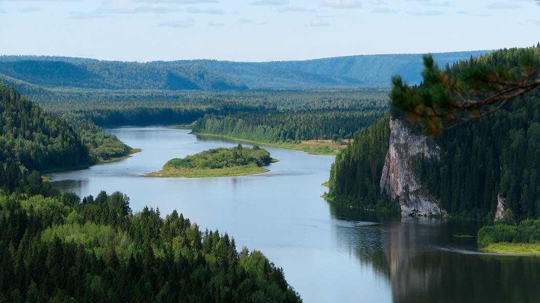 Красновишерск горы на реке