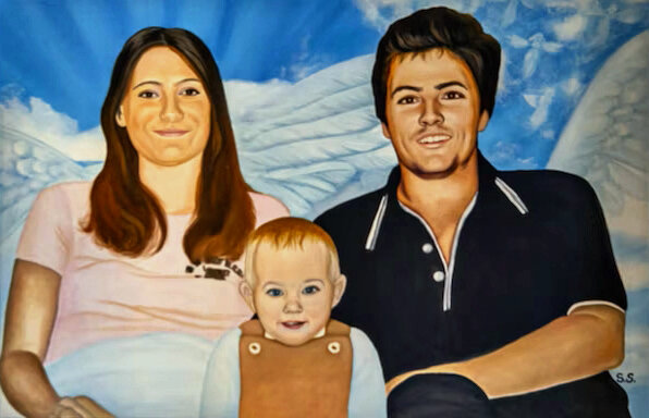 Картина «Семья Клаус». Фото из открытых источников