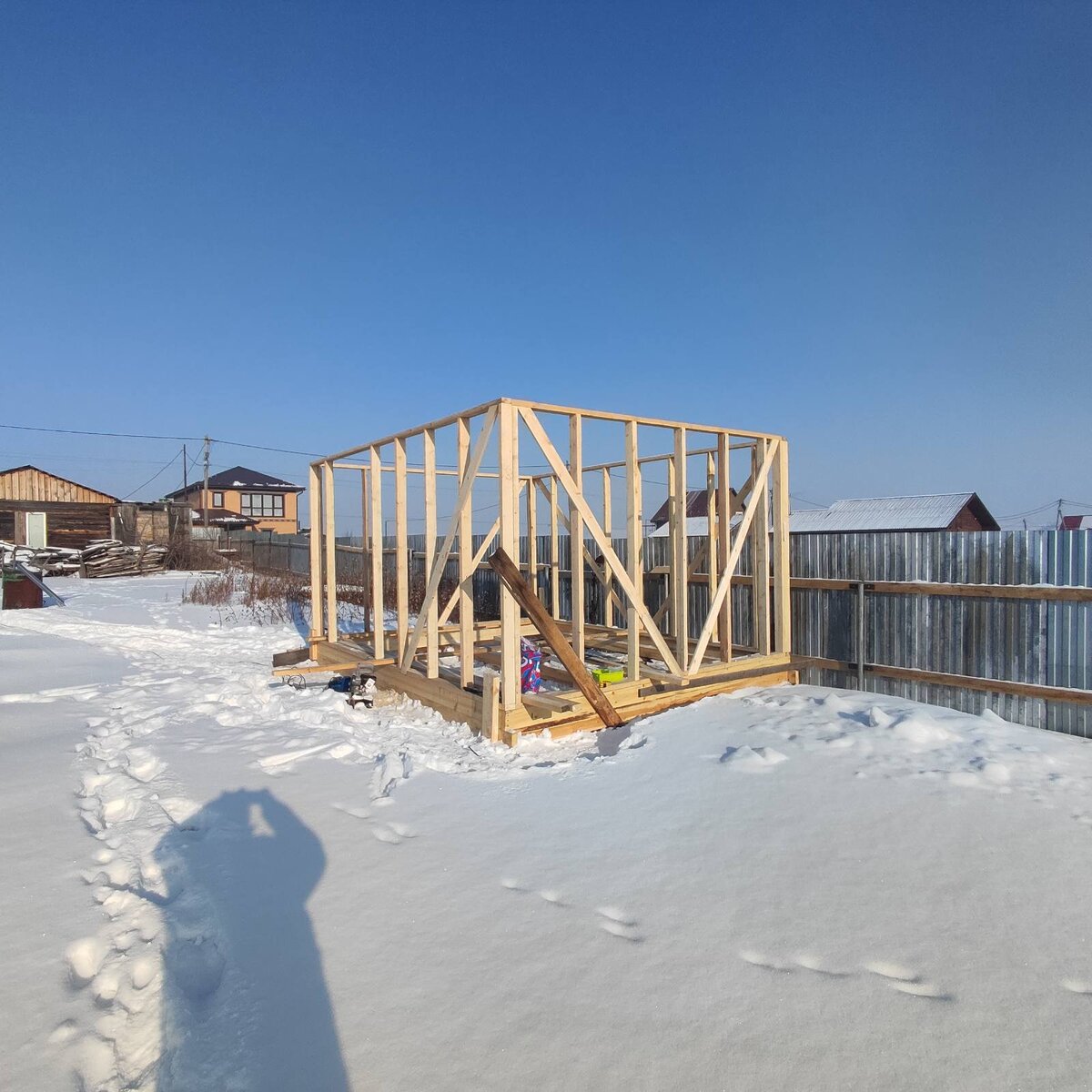 Укосины делал из доски 10х25