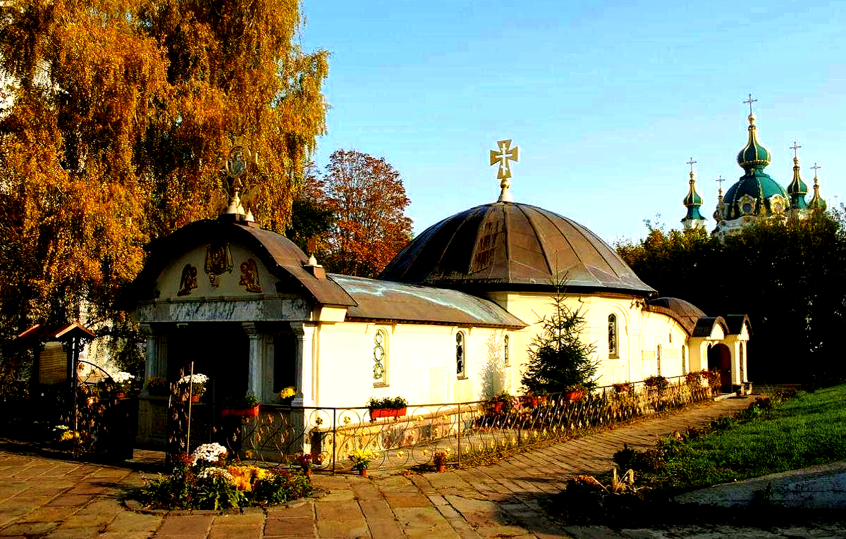 Десятинный храм в киеве фото