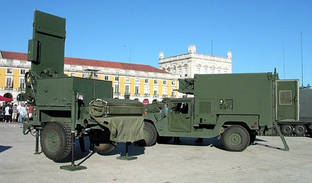 Комплекс радара AN/TPQ-36 на выставке вооружения ВСУ