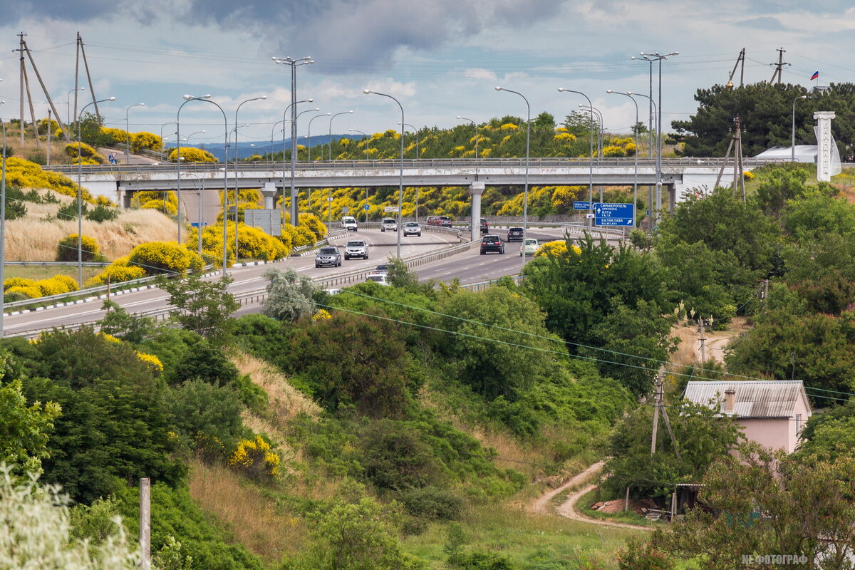 Вдоль Балаклавского шоссе. Севастополь