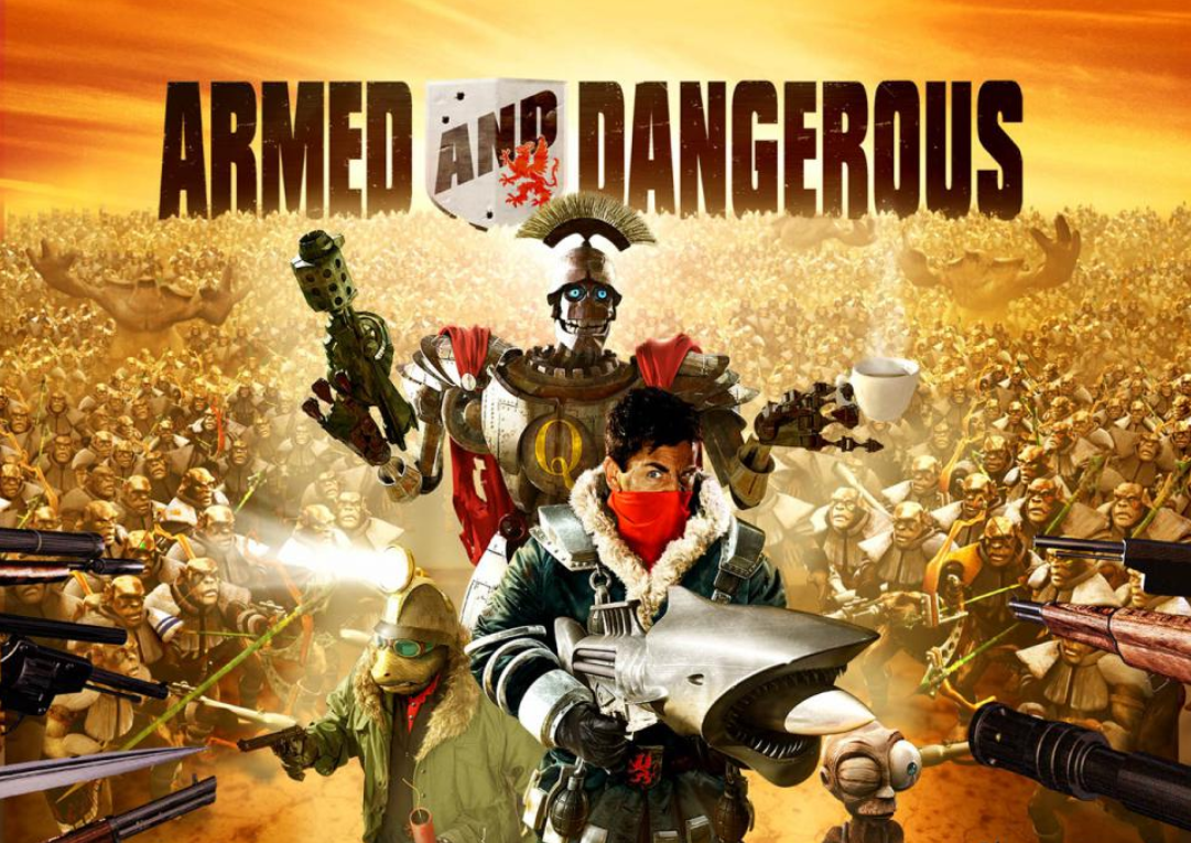 Постер игры Armed and dangerous. (2003) PC