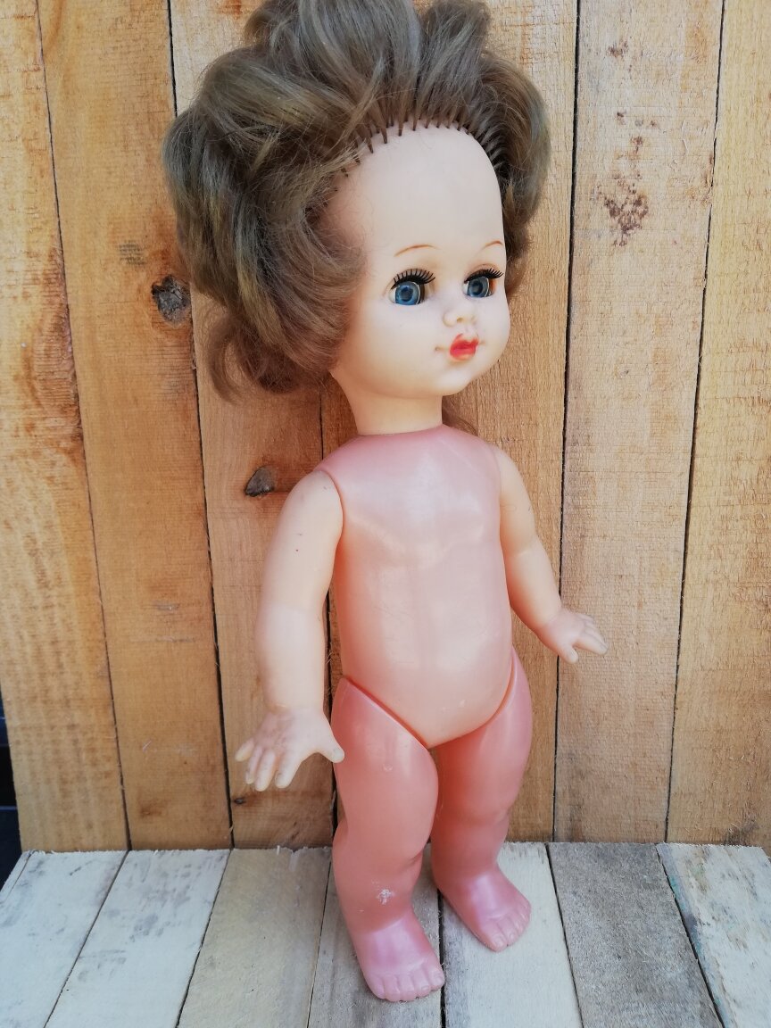 Кукла Элла. ММП РСФСР Производственное Объединение "Вятка".