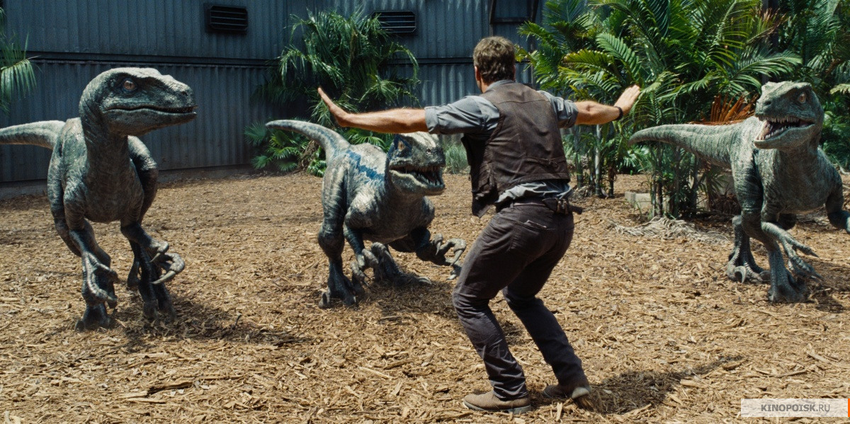 Крис в фильме Jurassic World (2015). Промо к фильму