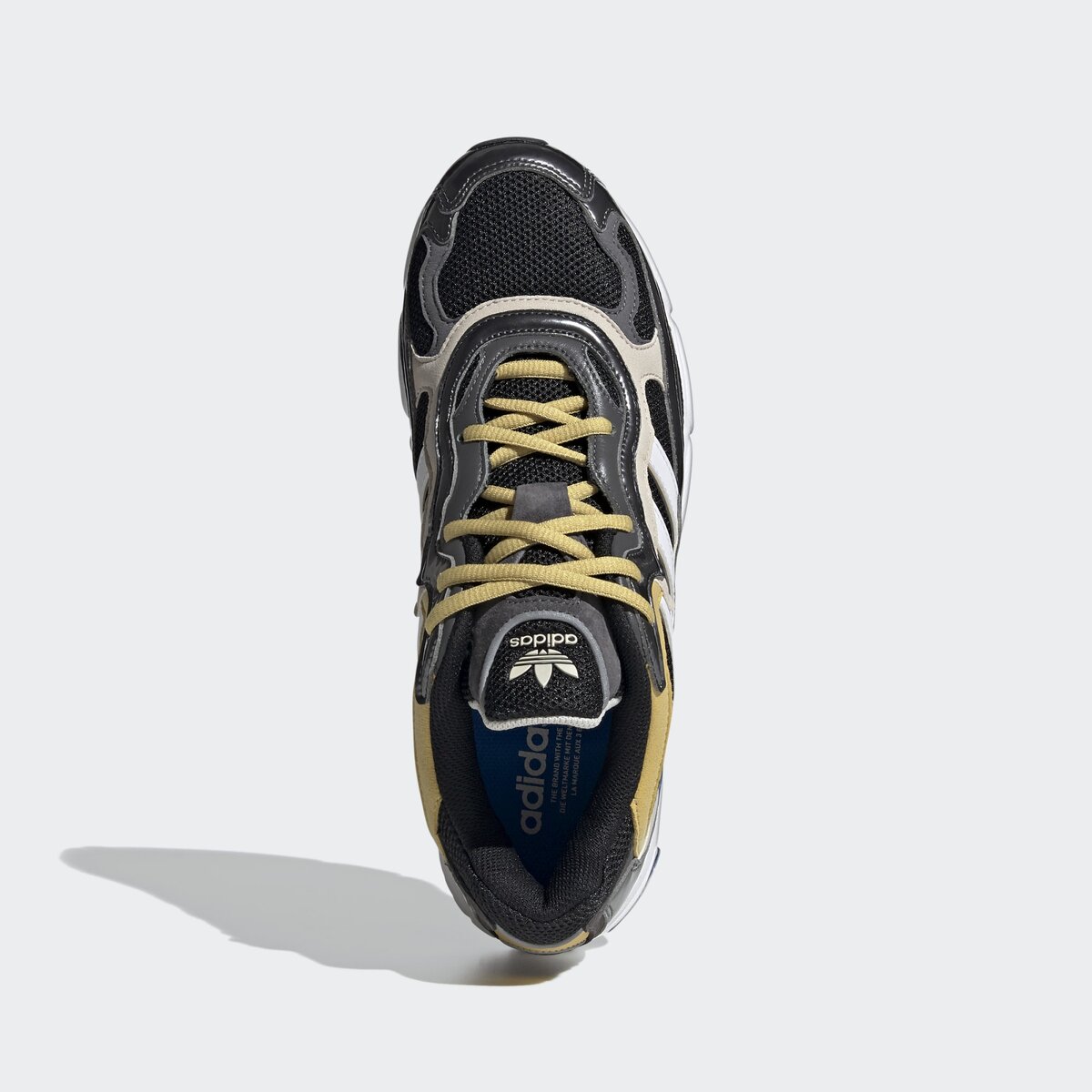 Adidas Temper Run в расцветке Core Balck / Night Metallic / Pyrite.