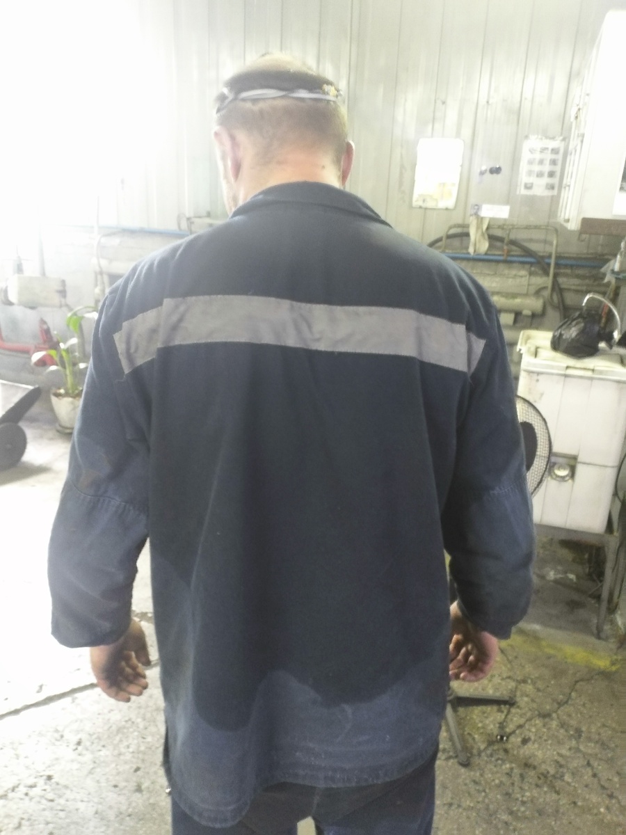 Результат как говориться на спине)))