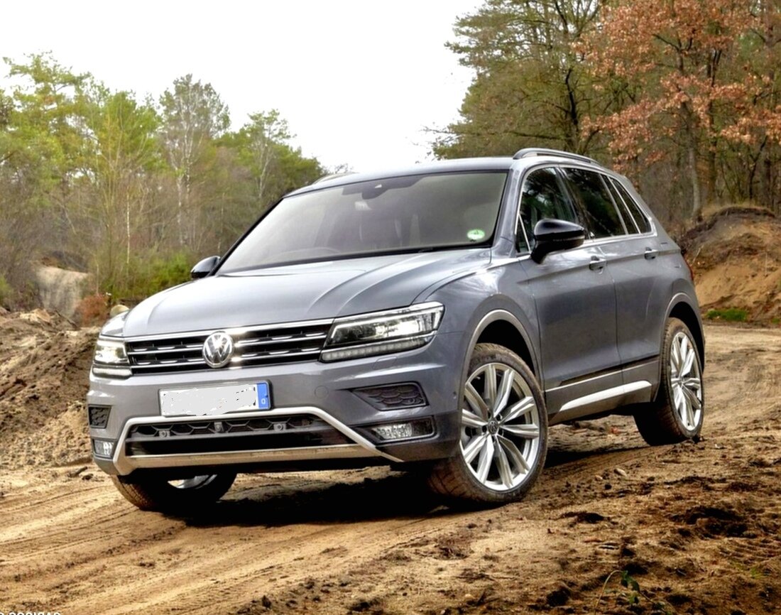 Харизматичный кроссовер Volkswagen Tiguan. 