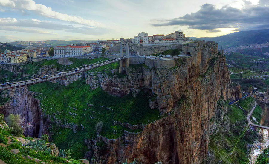 Константина, Алжир - город на горе