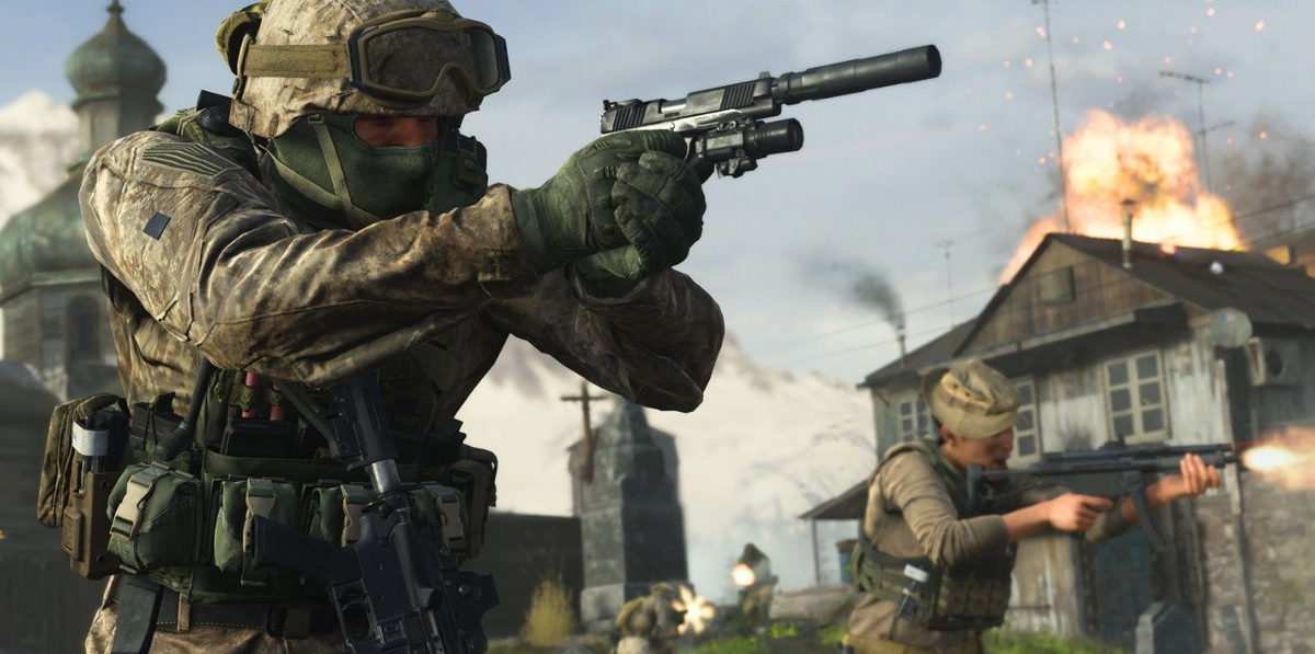  1.Call of Duty: Modern Warfare  Перезапуск серии вышел крайне успешным, разработчики наконец таки сменили игровой движок и игра наконец таки переродилась.-2