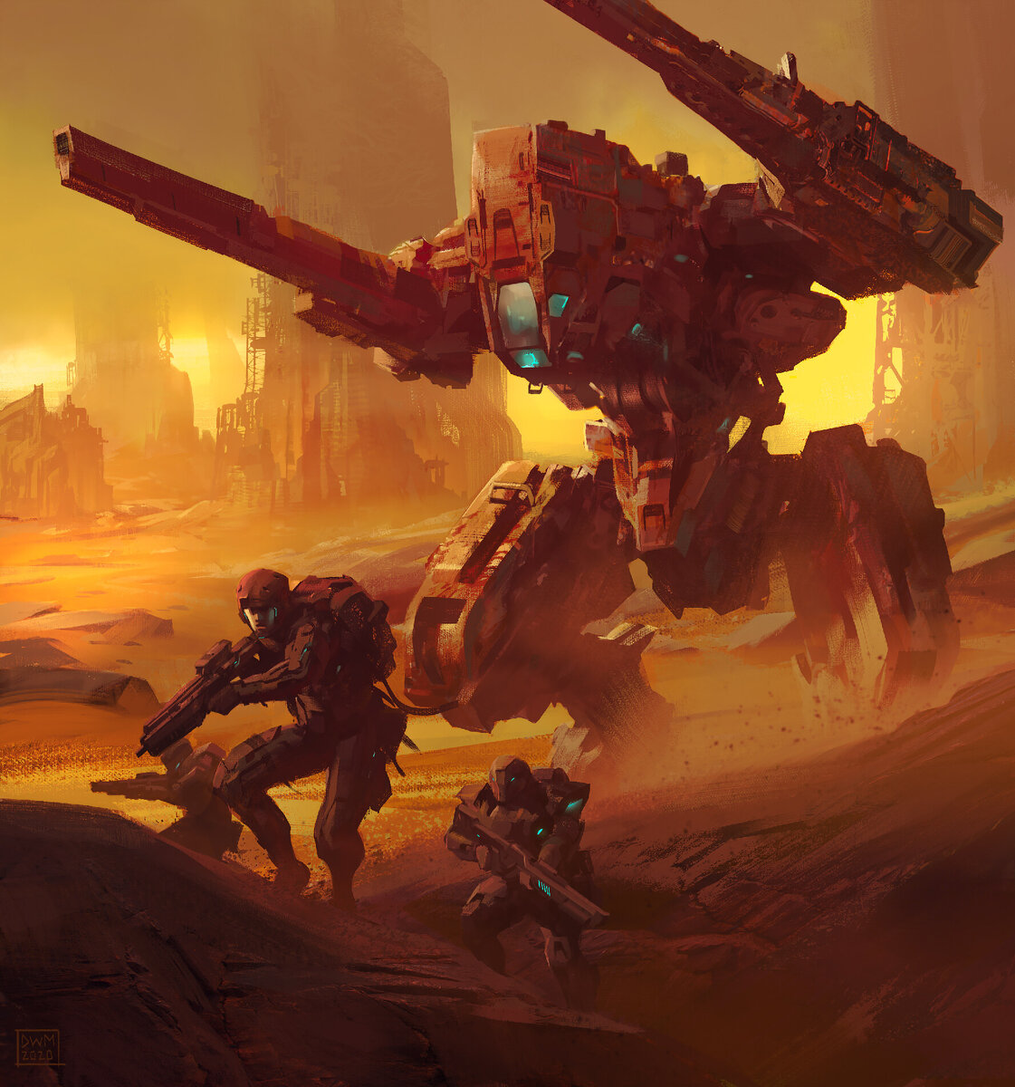 Дэрил Мандрик  (Daryl Mandryk) https://www.artstation.com/mandryk 