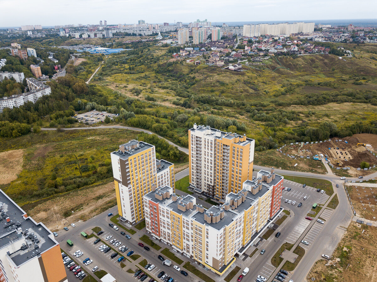 Квартал в ЖК "Новая Кузнечиха" г. Нижний Новгород.