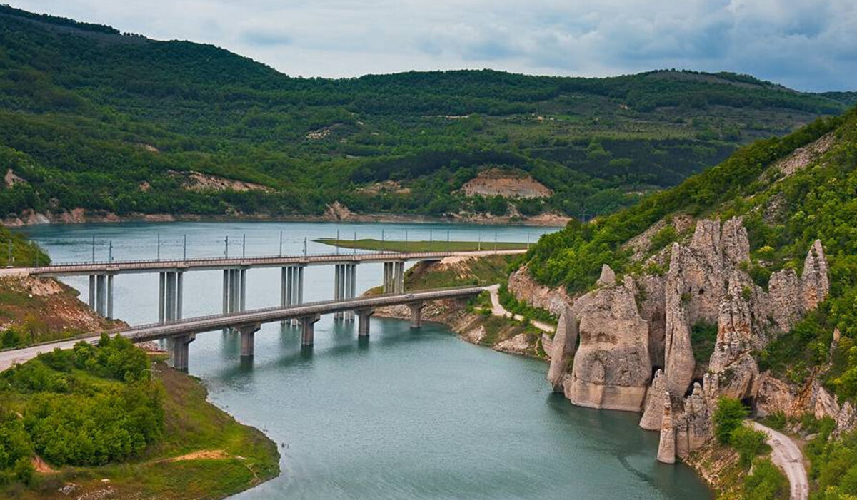 Водохранилище в Болгарии