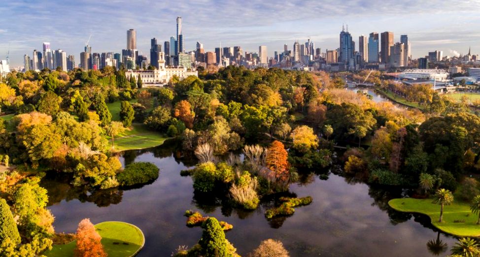 Королевский ботанический сад, Мельбурн 