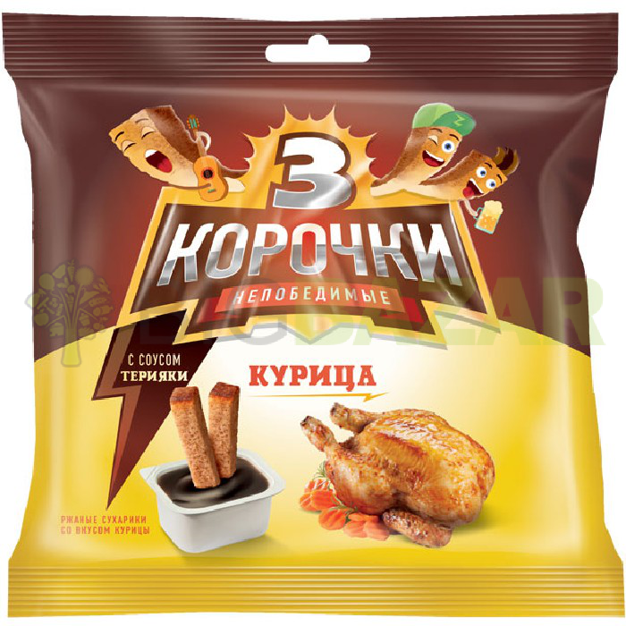 Сухарики 3 корочки 