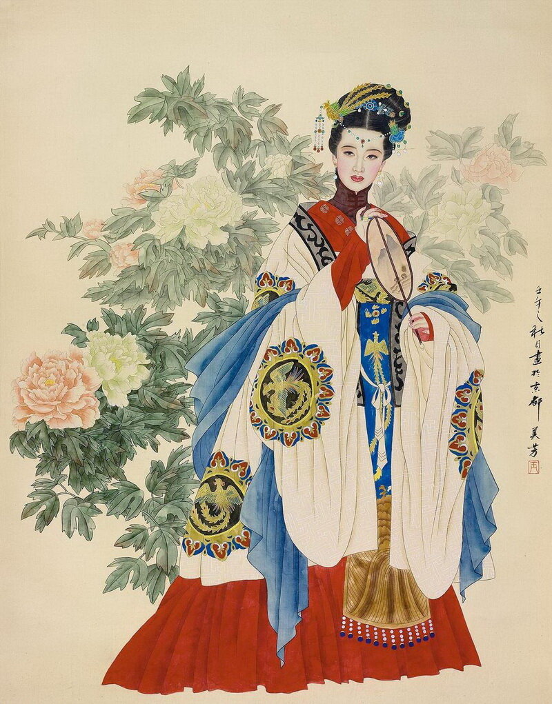 Художники: Wang Meifang, Zhao Guojing. Ресурс: https://m.blog.naver.com/hanjun105300/222021352293