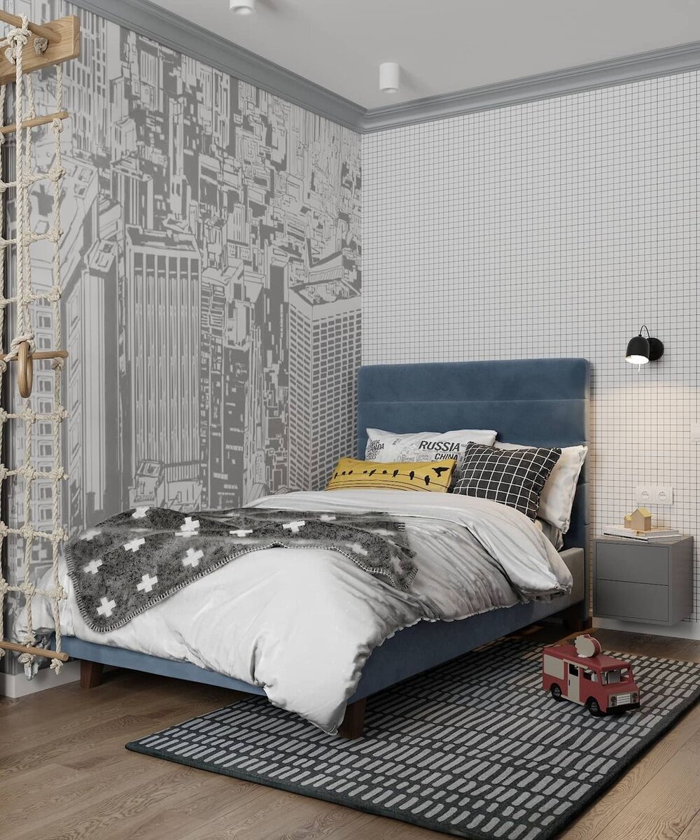 Обои-компаньоны Alltowall — дизайнеры студии разработают рисунок для остальных стен