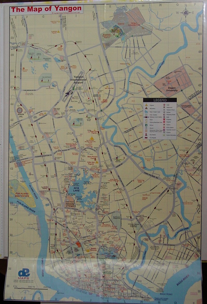 Янгон - бывшая столица Мьянмы