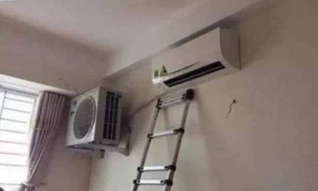 Кто-то явно сэкономил на установке!