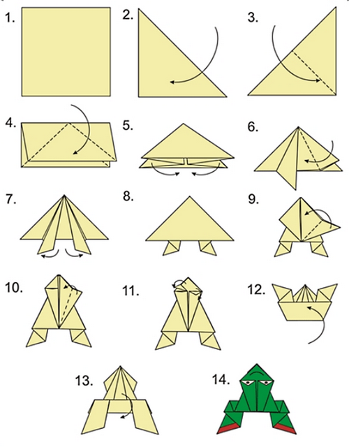 Работы из бумаги - оригами