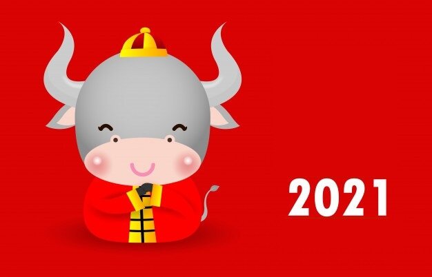 2021 год - год Быка 