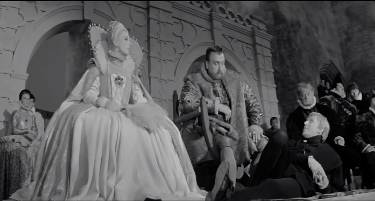 кадр из х/ф "Гамлет", 1964