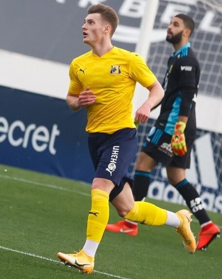 Новичок ФК "Ростов" Максим Турищев. Фото из оф. группы ФК "Ростов" в ВК (https://vk.com/fcrostov)